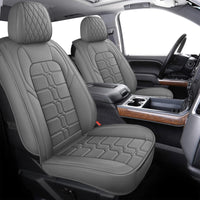 SUV 04 | Airbag-Safe Custom Fit Faux Leather Seat Covers for RAV4,Highlander,CR-V,Rogue,Wrangler | Waterproof & Durable