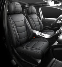 SUV 01 | Airbag-Safe Custom Fit Faux Leather Seat Covers for RAV4,Highlander,CR-V,Rogue,Wrangler | Waterproof & Durable