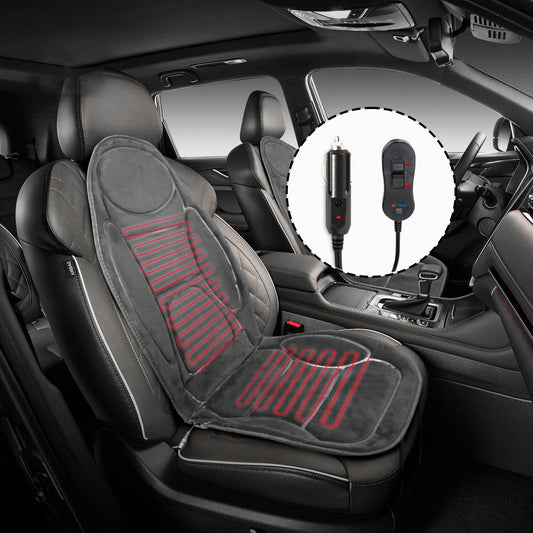 Heated Seat Cushion 02 l Comfortable Heated Seat Cover, Winter Seat Warmer for Seat with Auto Shut Off Timer, Universial Fit, Fast heating, Quickly warm-up