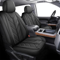 SUV 05 | Airbag-Safe Custom Fit Faux Leather Seat Covers for RAV4,Highlander,CR-V,Rogue,Wrangler | Waterproof & Durable