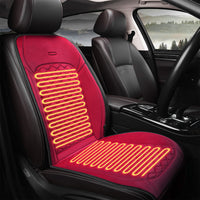 Heated Seat Cushion 06 l Comfortable Heated Seat Cover, Winter Seat Warmer for Seat with Auto Shut Off Timer, Universial Fit, Fast heating, Quickly warm-up