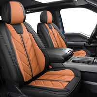 SUV 05 | Airbag-Safe Custom Fit Faux Leather Seat Covers for RAV4,Highlander,CR-V,Rogue,Wrangler | Waterproof & Durable